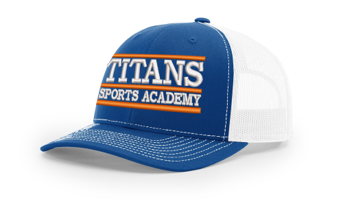 Snapback Trucker Cap with Titans Sports Academy logo