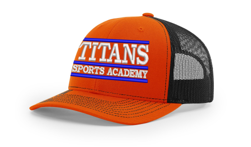 Snapback Trucker Cap with Titans Sports Academy logo