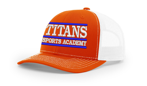 Snapback Trucker Cap with Titans Sports Academy logo