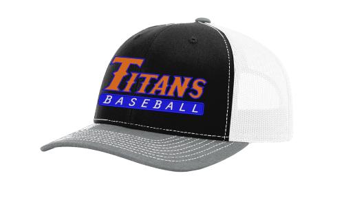 Snapback Trucker Cap with Titans Baseball logo