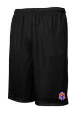 Youth Sport-Tek PosiCharge Classic Mesh Short with embroidered Titans logo