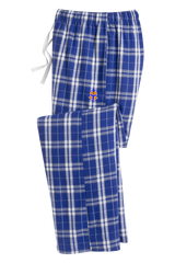 District Young Mens Flannel Plaid Pant with Titans embroidery logo