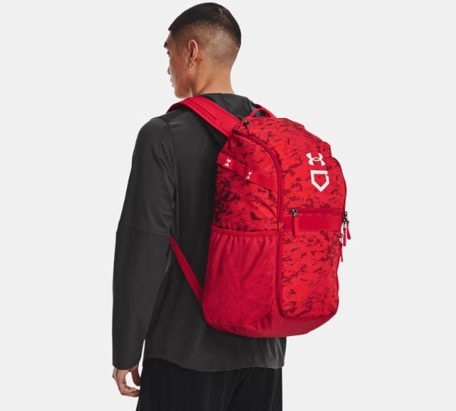 UA Utility Baseball Print Backpack