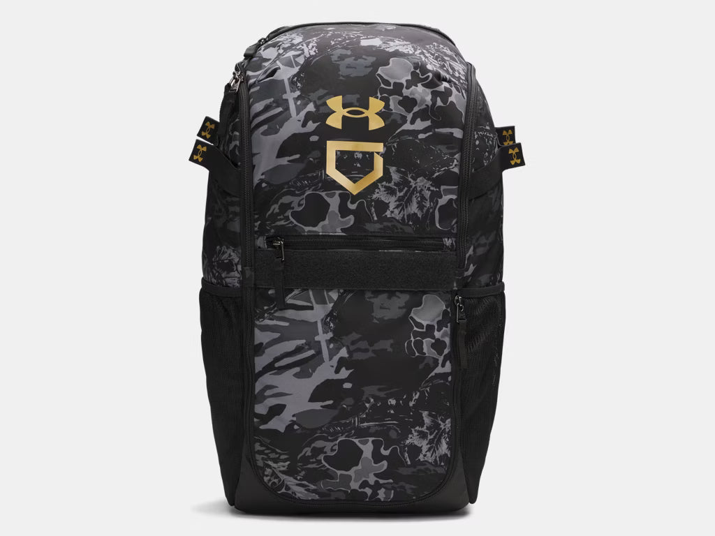 UA Utility Baseball Print Backpack with LOGO with Number (TSA)