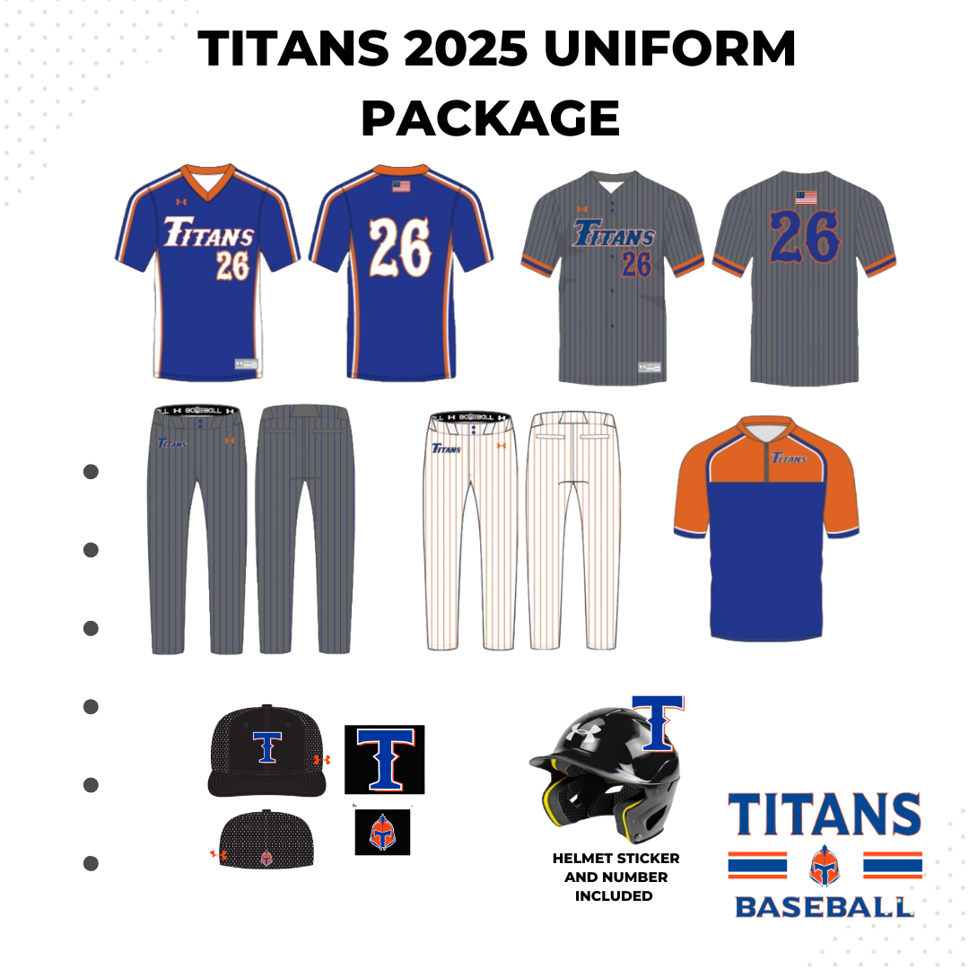 Titans 2025 Uniform Package