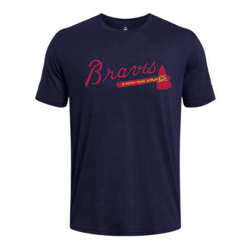 Men's UA Athletics Short Sleeve 1383264 (Braves Scout)