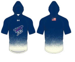 Wahoos White Short Sleeve Hoodie  2026