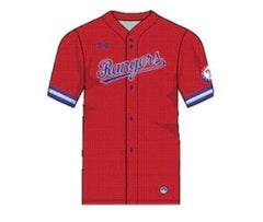 Rangers 2026 Button Up Sublimated Jersey