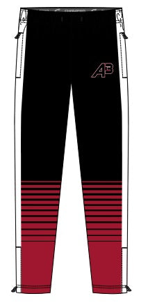 A3 SUBLIMATED MEN’S TRACK PANT WITH ANKLE ZIPS JFLJ10