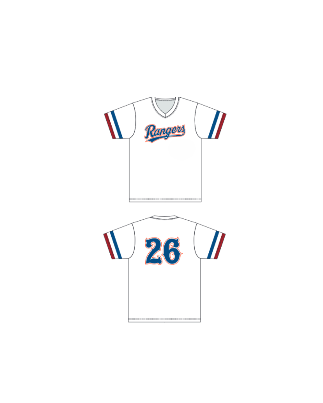Rangers Fall Jersey 2025