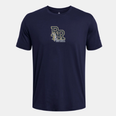 RR Men's UA Athletics Short Sleeve 1383264 With RR and Helmemt Softball