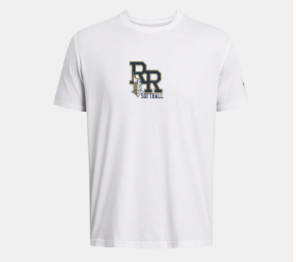 RR Men's UA Athletics Short Sleeve 1383264 With RR and Helmemt Softball