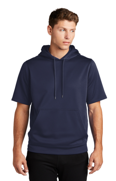 Sport-Tek ® Sport-Wick ® Fleece Short Sleeve Hooded Pullover -ST251