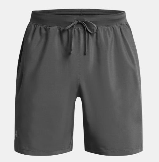 UA Launch Unlined Men's 7" Shorts w/ logo