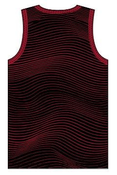 A3 SUBLIMATED MEN’S FITTED TRACK SINGLET  JTRKJ2