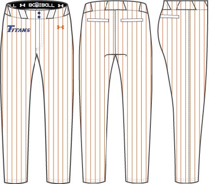 Men's Titans BASEBALL DIAMOND SELECT RELAXED PANT (Sublimated White)