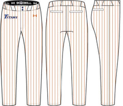 Men's Titans BASEBALL DIAMOND SELECT RELAXED PANT (Sublimated White)