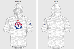 Rangers White Short Sleeve Hoodie 2026