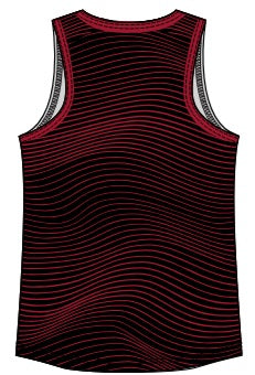 A3 SUBLIMATED WOMEN’S FITTED TRACK SINGLET  JTRKJ2W