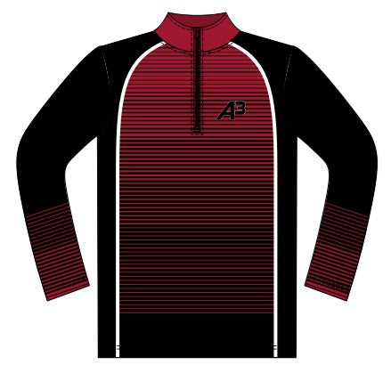 A3 SUBLIMATED MEN’S ¼ ZIP LONG SLEEVE PULLOVER JFLQ8